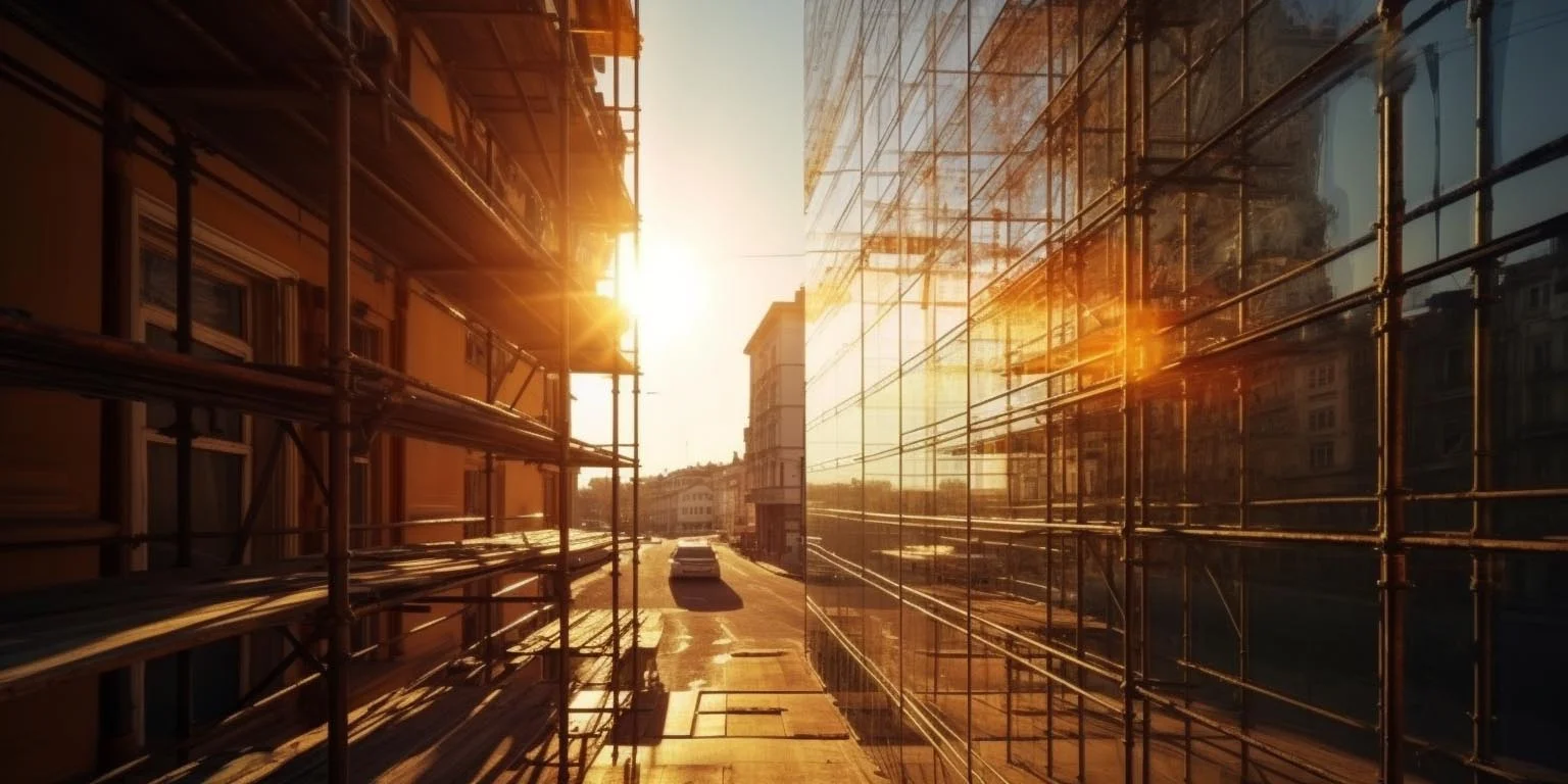 Широкий ассортимент будівельних риштувань