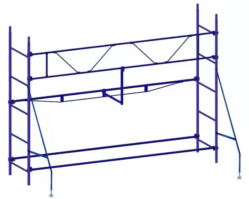 Риштування клинохомутові